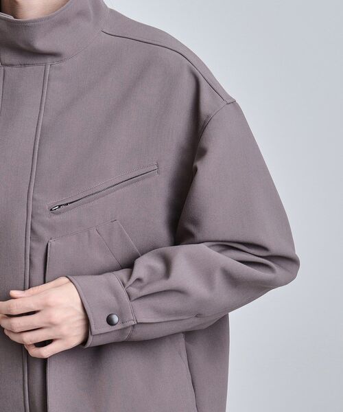 tk.TAKEO KIKUCHI(ティーケータケオキクチ)の「フライトジャケット(ブルゾン・メンズ・オフホワイト/ブラック/ブラウン系その他・02/03)」の5枚目の写真