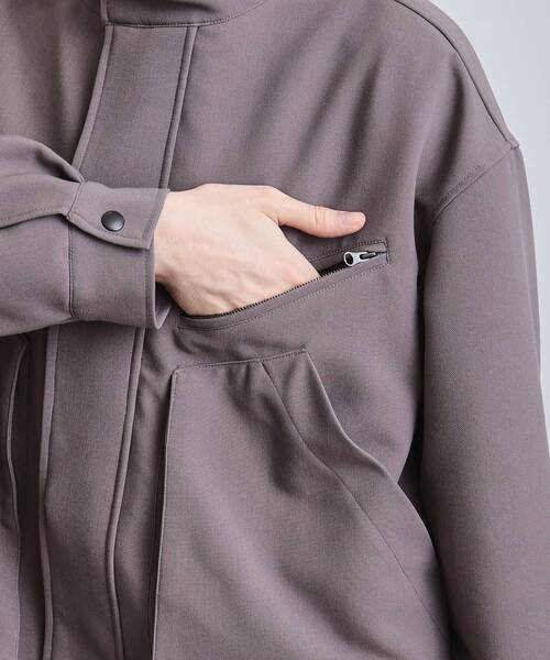 tk.TAKEO KIKUCHI(ティーケータケオキクチ)の「フライトジャケット(ブルゾン・メンズ・オフホワイト/ブラック/ブラウン系その他・02/03)」の6枚目の写真