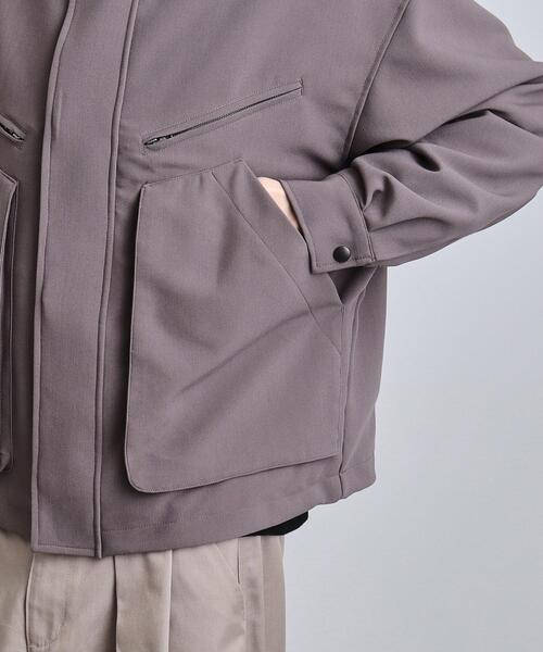 tk.TAKEO KIKUCHI(ティーケータケオキクチ)の「フライトジャケット(ブルゾン・メンズ・オフホワイト/ブラック/ブラウン系その他・02/03)」の7枚目の写真