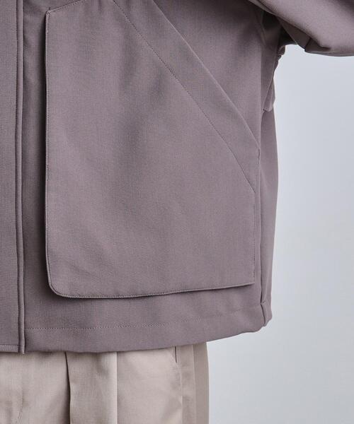 tk.TAKEO KIKUCHI(ティーケータケオキクチ)の「フライトジャケット(ブルゾン・メンズ・オフホワイト/ブラック/ブラウン系その他・02/03)」の8枚目の写真