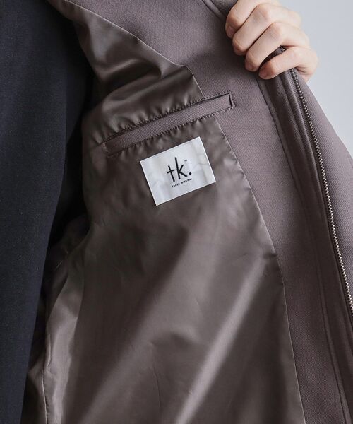 tk.TAKEO KIKUCHI(ティーケータケオキクチ)の「フライトジャケット(ブルゾン・メンズ・オフホワイト/ブラック/ブラウン系その他・02/03)」の10枚目の写真