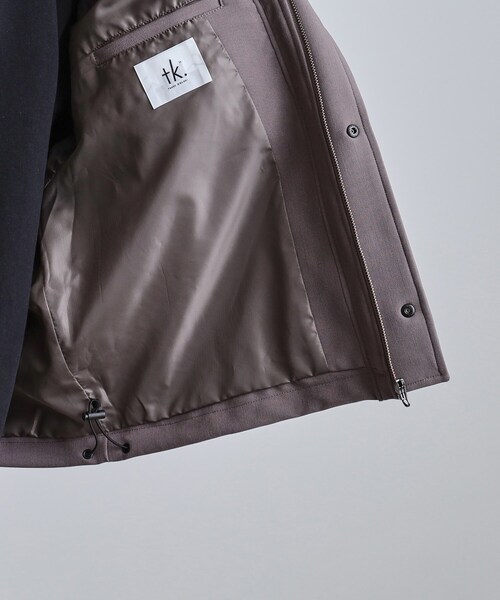tk.TAKEO KIKUCHI(ティーケータケオキクチ)の「フライトジャケット(ブルゾン・メンズ・オフホワイト/ブラック/ブラウン系その他・02/03)」の11枚目の写真