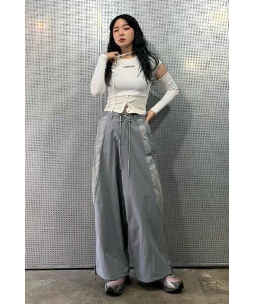 LUVISTRUE(ラヴイズトゥルー)の「CH BUTTON LAYERED TEE(WHITE)(Tシャツ/カットソー・レディース・その他・FREE)」の7枚目の写真