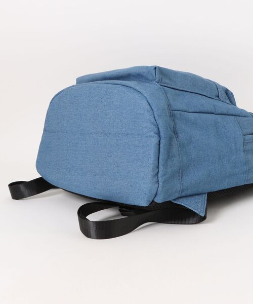 PEANUTS（ピーナッツ）の「PEANUTS デニムデイパック（バックパック/リュック・レディース・インディゴブルー/ライトインディゴブルー・FREE）」の4枚目の写真