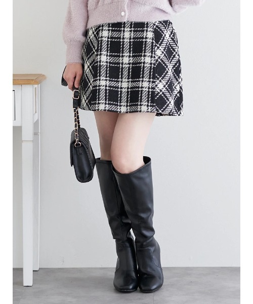 バイヤスチェックミニスカート（スカート）｜LUDIC PARK（ルディック