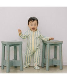 トイザらス・ベビーザらス（トイザラスベビーザラス）の「【FirstCloset×mioさん】 長袖ファスナーオール 足付き 裏毛 ベビーザらス限定（ロンパース）」