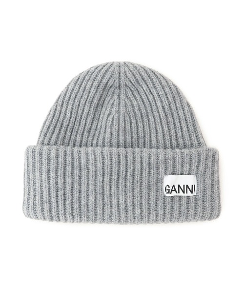 帽子 GANNI Structured Rib Beanie GANNI(ガニー)】Structured Rib Beanie 【公式通販】