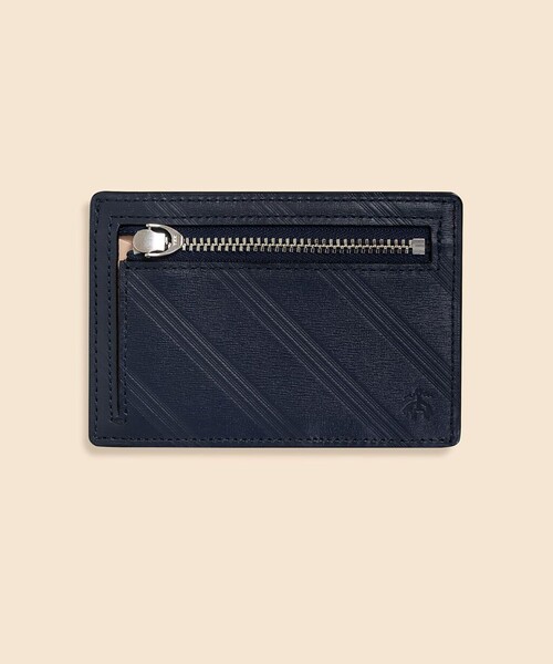BROOKS BROTHERS（ブルックスブラザーズ）の「カウレザー　BB#1ストライプ　スマートウォレット（財布・メンズ・ブルー/ネイビー・ONE SIZE）」の2枚目の写真