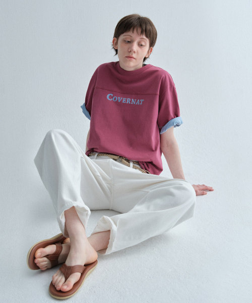 COVERNAT(カバーナット)の「セミワイドウォッシングデニムパンツ アイボリー(デニムパンツ・レディース・その他・SMALL/MEDIUM/LARGE/X-LARGE)」の5枚目の写真