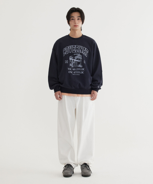COVERNAT(カバーナット)の「セミワイドウォッシングデニムパンツ アイボリー(デニムパンツ・レディース・その他・SMALL/MEDIUM/LARGE/X-LARGE)」の8枚目の写真