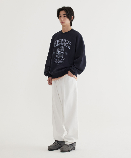 COVERNAT(カバーナット)の「セミワイドウォッシングデニムパンツ アイボリー(デニムパンツ・レディース・その他・SMALL/MEDIUM/LARGE/X-LARGE)」の9枚目の写真
