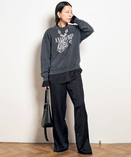 Anine Bing(アニー ビング)の「【ANINE BING/アニン ビン】DOT SHIRT(シャツ/ブラウス・レディース・ブラック・FREE)」の7枚目の写真