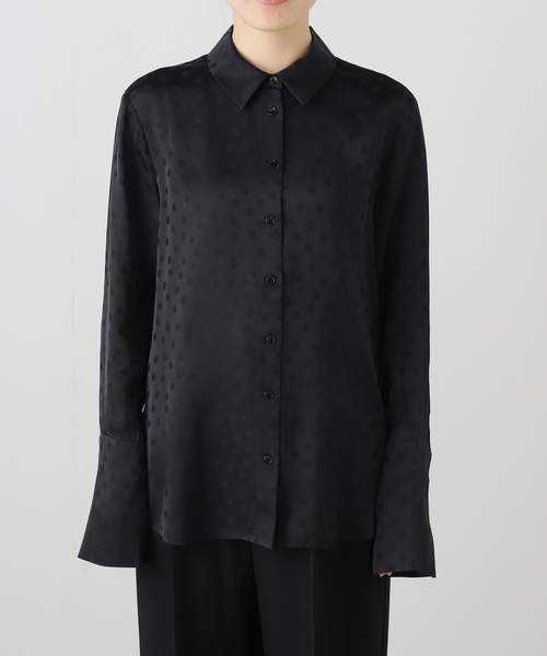 Anine Bing(アニー ビング)の「【ANINE BING/アニン ビン】DOT SHIRT(シャツ/ブラウス・レディース・ブラック・FREE)」の10枚目の写真