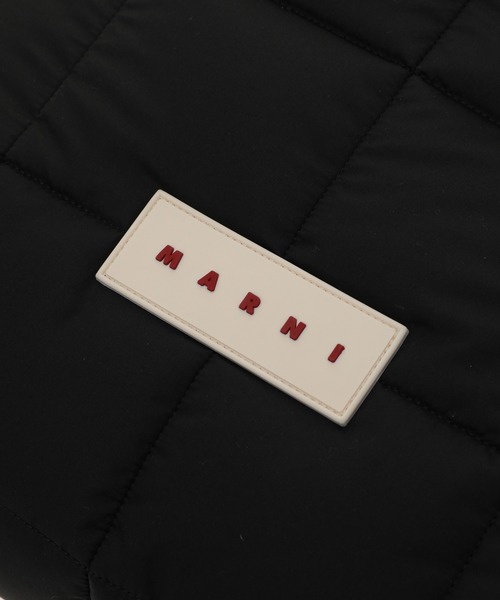 MARNI（マルニ）の「PUFF / トートバッグ（ショルダーバッグ・メンズ・ブラック・ONE SIZE）」の4枚目の写真