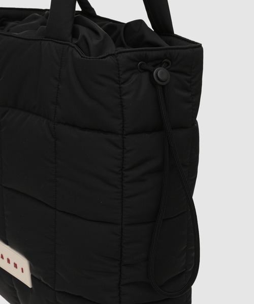 MARNI（マルニ）の「PUFF / トートバッグ（ショルダーバッグ・メンズ・ブラック・ONE SIZE）」の5枚目の写真