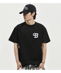EXTRAORDINARY（エクストラオーディナリー）の「ヘビコットン B.S.C シンボル Tシャツ ブラック（Tシャツ/カットソー）」