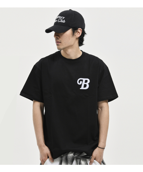 EXTRAORDINARY(エクストラオーディナリー)の「ヘビコットン B.S.C シンボル Tシャツ ブラック(Tシャツ/カットソー・メンズ・その他・XX-LARGE/X-LARGE/MEDIUM/LARGE)」の1枚目の写真