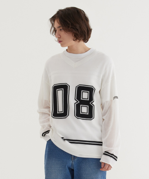 Лагбир мэшинит белый (Laghbyer Machine Knit White)
