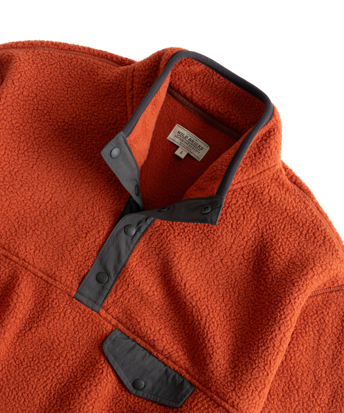 WILD BRICKS(ワイルドブリックス)の「W24 FLEECE PULLOVER (orange)(その他アウター・メンズ・その他・MEDIUM/LARGE/X-LARGE)」の9枚目の写真