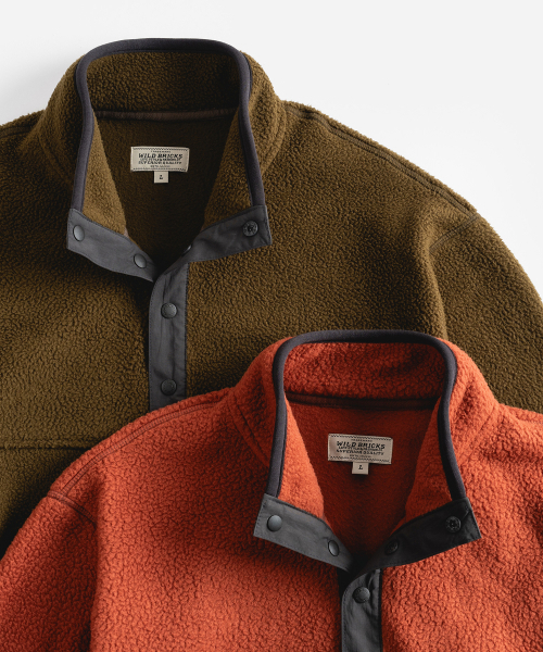 WILD BRICKS(ワイルドブリックス)の「W24 FLEECE PULLOVER (orange)(その他アウター・メンズ・その他・MEDIUM/LARGE/X-LARGE)」の6枚目の写真