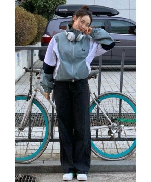 SEARCH410（サーチ410）の「エイペックスコンビウィンドブレーカー ブルー（ナイロンジャケット・レディース・その他・LARGE/MEDIUM）」の4枚目の写真