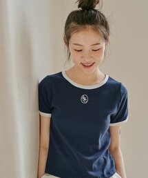 ANC COLORING LOGO TEE_NAVY