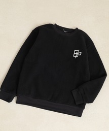 FUNALIVE（ファンアライブ）の「キッズ ボア ロゴ 長袖 トレーナー（スウェット・キッズ）」