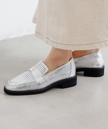 HIMIKO | 【HIMIKO】パンチングレザーソフトローファー/  661105(ローファー)