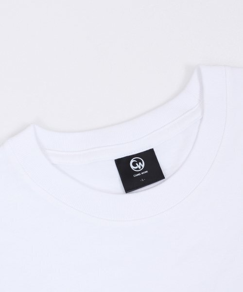 CAMEL WORK(キャメルワーク)の「ウェイクボード 半袖Tシャツ(ホワイト)(Tシャツ/カットソー・メンズ・その他・LARGE/MEDIUM/X-LARGE)」の6枚目の写真