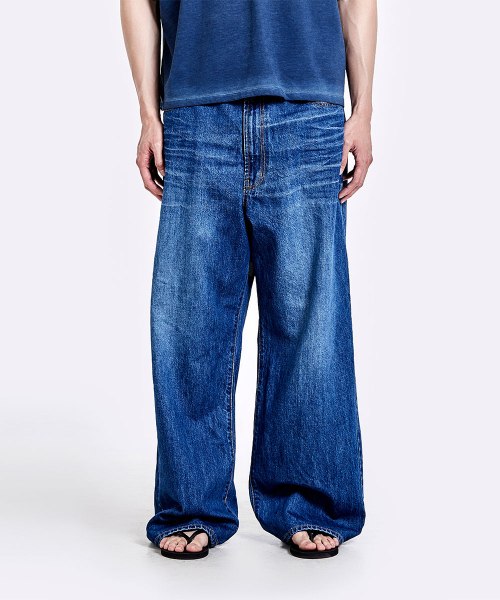 新品】NONNATIVE ノンネイティブ パンツ 青 サックスブルー サイズ:1