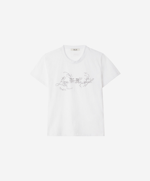 BLR(ビーエルアール)の「2D Bluer Graphic T-shrits(Tシャツ/カットソー・レディース・その他・SMALL/MEDIUM)」の2枚目の写真