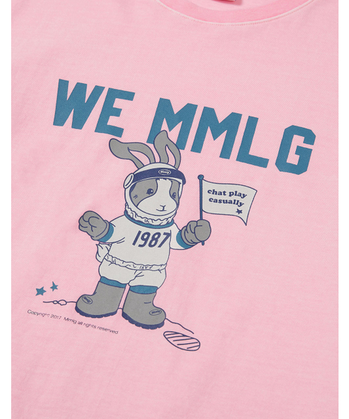 MMLG（エムエムエルジー）の「[Mmlg] ムーンメルジュ HF-T (ピンク)（Tシャツ/カットソー・レディース・その他・SMALL/MEDIUM/LARGE/X-LARGE）」の4枚目の写真