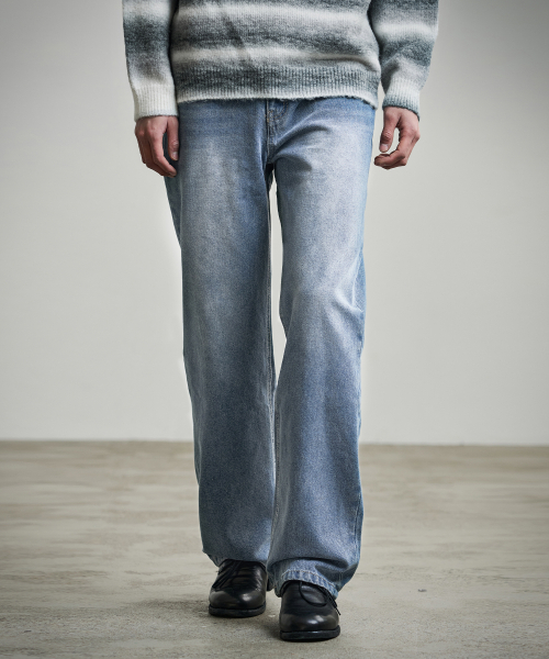 OURDAYZ（アワーデイズ）の「アリュールルーズストレートデニムパンツ[ライトブルー]（デニムパンツ・メンズ・その他・MEDIUM/LARGE/X-LARGE）」の3枚目の写真