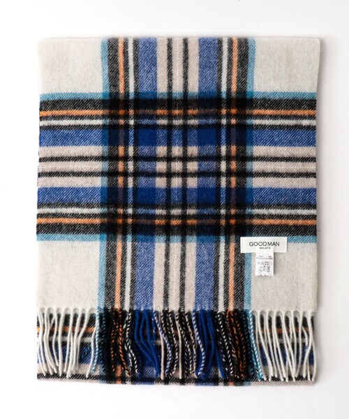 NOLLEY’S(ノーリーズ)の「ベビーウールマフラー35(マフラー・メンズ・ホワイト系その他2/ブラック系その他/グレー系その他/ブルー系その他・FREE)」の5枚目の写真