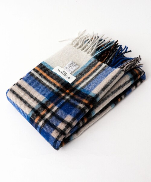 NOLLEY’S(ノーリーズ)の「ベビーウールマフラー35(マフラー・メンズ・ホワイト系その他2/ブラック系その他/グレー系その他/ブルー系その他・FREE)」の9枚目の写真