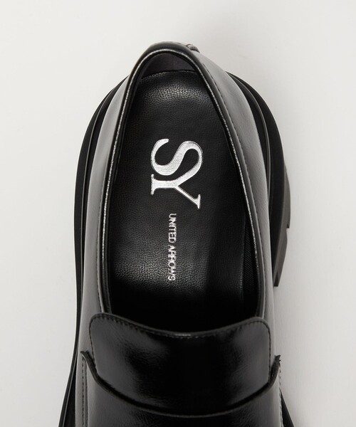 SY UNITED ARROWS(シーユナイテッドアローズ)の「<SY> タンクソールローファー フラット75↑(ローファー・レディース・オフホワイト/シルバー/ブラック・22.5cm/23.5cm/24.5cm/25.5cm)」の9枚目の写真