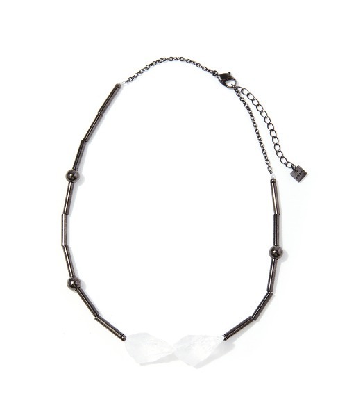 Ameri（アメリ）の「UND NICKEL FREE JEWELRY ICE NECKLACE（ネックレス・レディース・ゴールド/ブラック・FREE）」の4枚目の写真