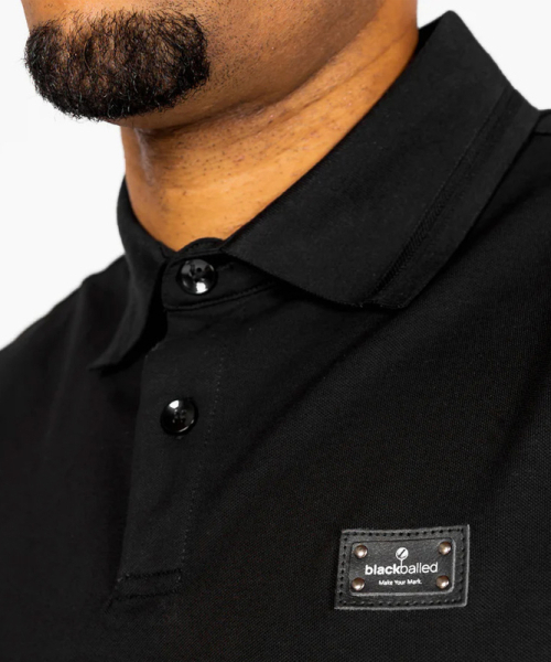 BLACKBALLED(ブラックボールド)の「プロスタイルポロTシャツ BLACK(ポロシャツ・メンズ・その他・SMALL/MEDIUM/LARGE/X-LARGE)」の2枚目の写真