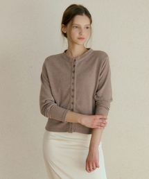 GENA BUTTON CARDIGAN MOCAMUS