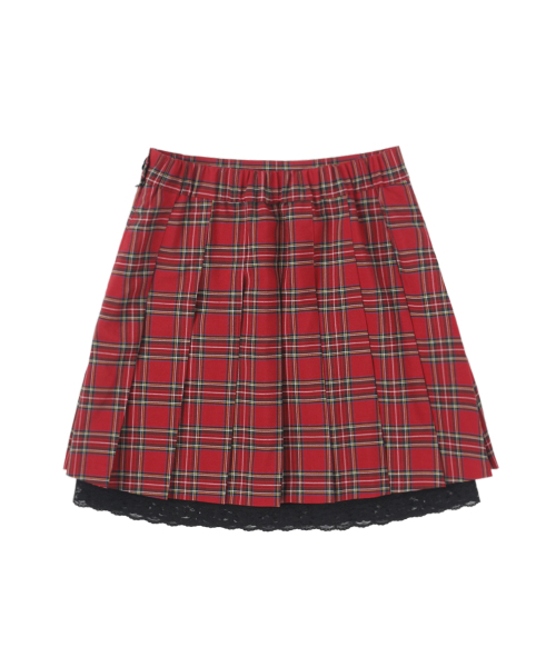 SUNNECT(ソネクト)の「STAGE Pleats Skirt - Red(スカート・レディース・その他・OS)」の2枚目の写真