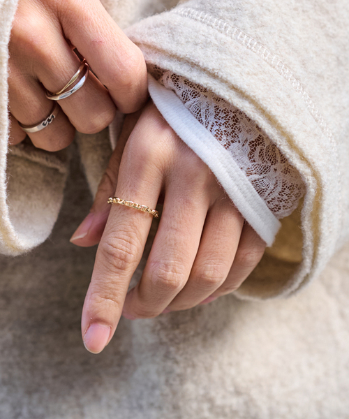 FRAMeWORK GIGI/ジジ Anchor chain リング GIGI/ジジ Anchor chain リング（リング）｜FRAMeWORK（フレームワーク