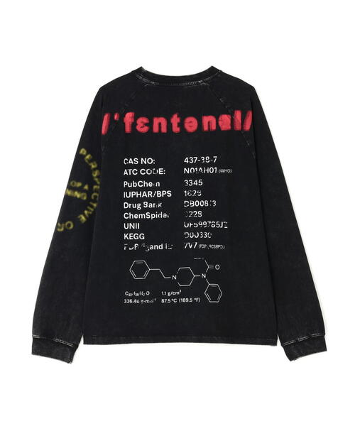 DANKE SCHON（ダンケシェーン）の「DankeSchon/ダンケシェーン/CHEMICAL RAGLAN LST FENTANYL（Tシャツ/カットソー・レディース・ブラック・M/L）」の15枚目の写真