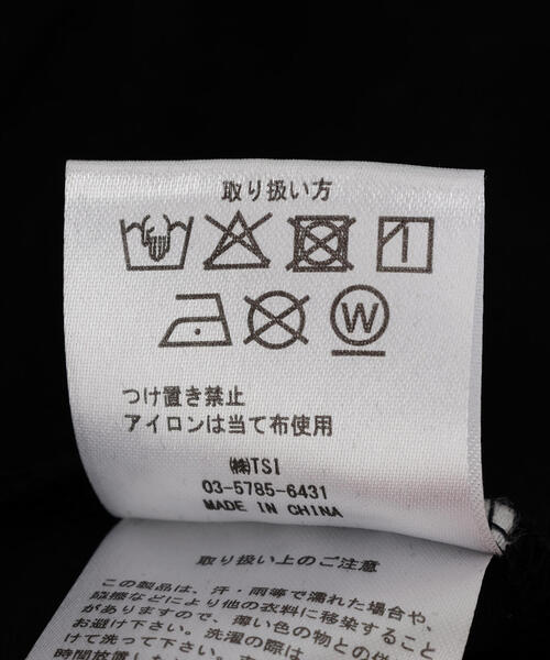 DANKE SCHON（ダンケシェーン）の「DankeSchon/ダンケシェーン/CHEMICAL RAGLAN LST FENTANYL（Tシャツ/カットソー・レディース・ブラック・M/L）」の10枚目の写真