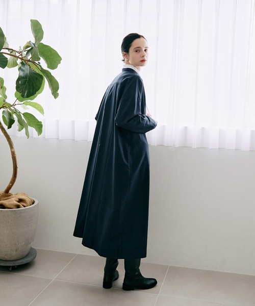 スタンドネックヨークワンピース（ワンピース）｜LA MARINE FRANCAISE