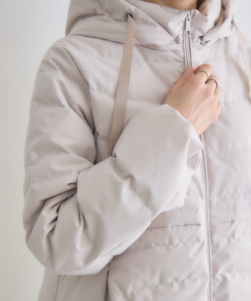 KATHARINE ROSS(キャサリンロス)の「【KATHARINE ROSS】ブレスVictoriaフードジャケット(ダウンジャケット/コート・レディース・ブラック/グレイッシュベージュ・MEDIUM)」の20枚目の写真