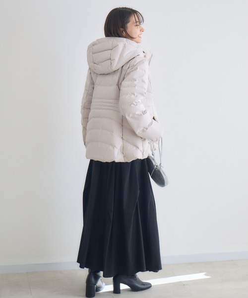 KATHARINE ROSS(キャサリンロス)の「【KATHARINE ROSS】ブレスVictoriaフードジャケット(ダウンジャケット/コート・レディース・ブラック/グレイッシュベージュ・MEDIUM)」の12枚目の写真