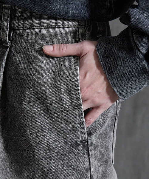 SERACE(セラス)の「【SERACE】Vintage buggy wide flare denim pants / ヴィンテージバギーワイドフレアデニムパンツ(デニムパンツ・メンズ・ブルー/ライトグレー/ブラック・L/M/S)」の15枚目の写真