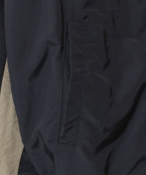 SITRY(シトリー)の「2026AW新色追加 Wave Switching Nylon Track Jacket/オーバーサイズ ウェーブ切り替え ナイロン トラックジャケット ブルゾン(ナイロンジャケット・メンズ・ブルー/ブラック/サックスブルー/グレー・M/L)」の12枚目の写真
