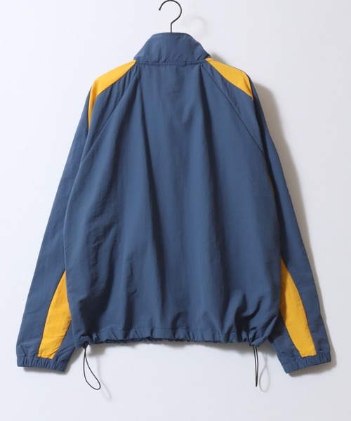 SITRY(シトリー)の「2026AW新色追加 Wave Switching Nylon Track Jacket/オーバーサイズ ウェーブ切り替え ナイロン トラックジャケット ブルゾン(ナイロンジャケット・メンズ・ブルー/ブラック/サックスブルー/グレー・M/L)」の8枚目の写真