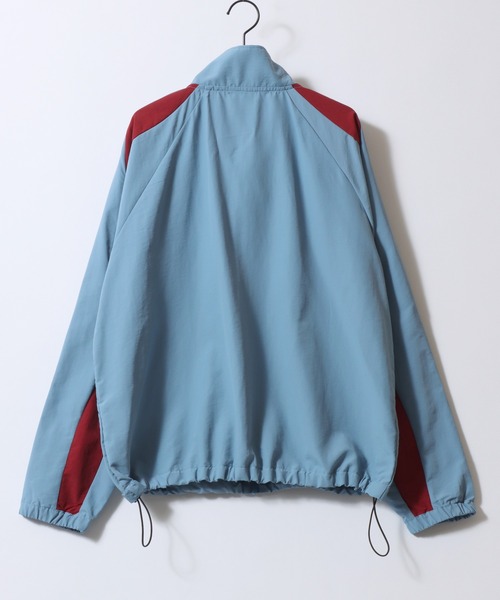 セール】Wave Switching Nylon Track Jacket/オーバーサイズ ウェーブ